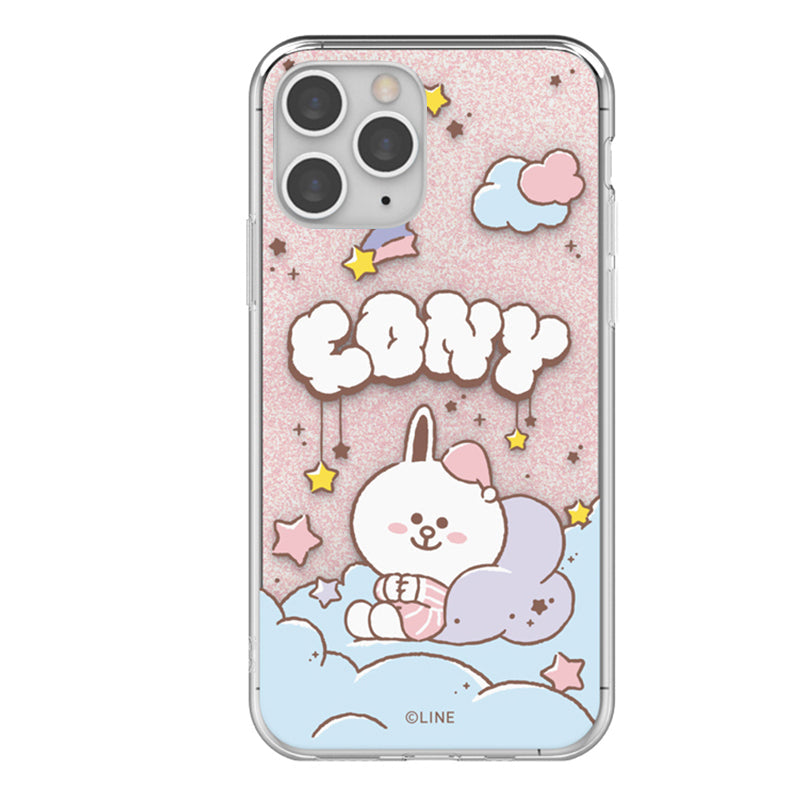 Line Friends Dreamy Night IMD Dual Layer Jelly Case Cover