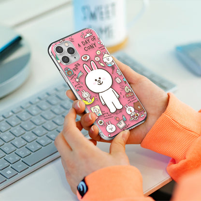 Line Friends Play Doodle IMD Dual Layer Jelly Case Cover