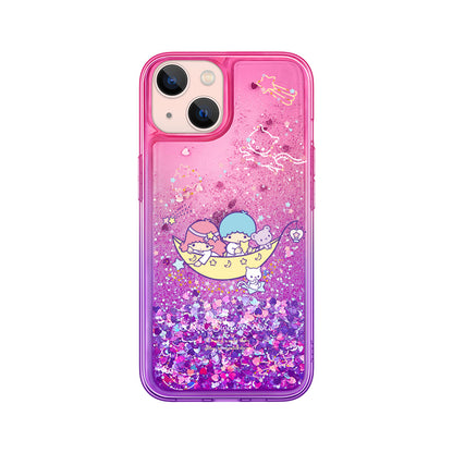 UKA Sanrio Characters Air Cushion Glitter Quicksand Back Case Cover