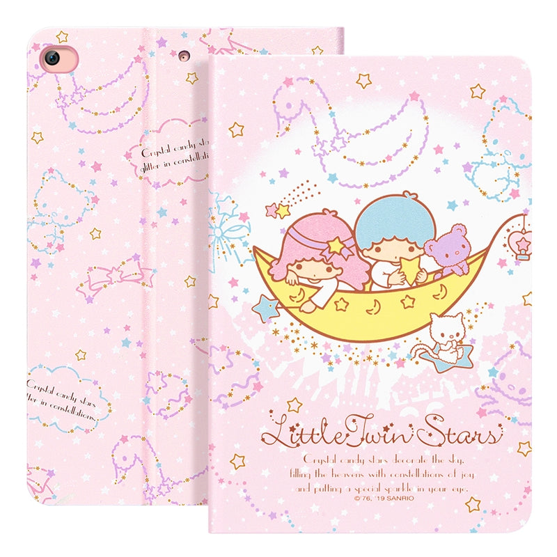 UKA Hello Kitty Auto Sleep Folio Stand Leather Case Cover for Apple iPad (2018) & iPad (2017)