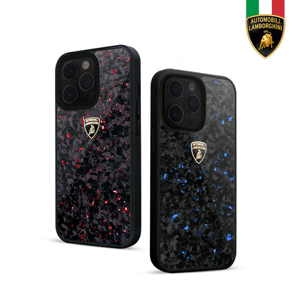 Lamborghini Forged Carbon Fiber Phone Case with Metallic Foil - Huracan D14S