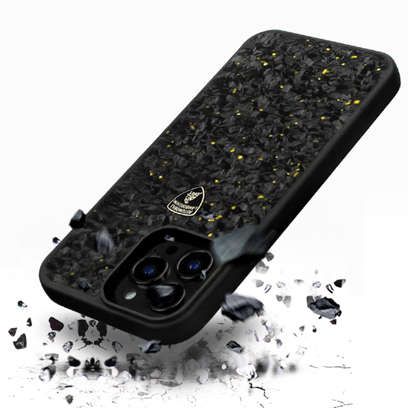 Lamborghini Forged Carbon Fiber Phone Case with Metallic Foil - Huracan D14S