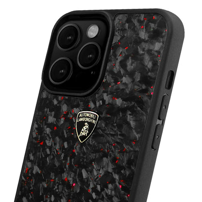 Lamborghini Forged Carbon Fiber Phone Case with Metallic Foil - Huracan D14S