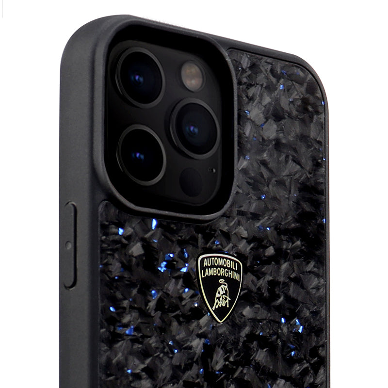 Lamborghini Forged Carbon Fiber Phone Case with Metallic Foil - Huracan D14S