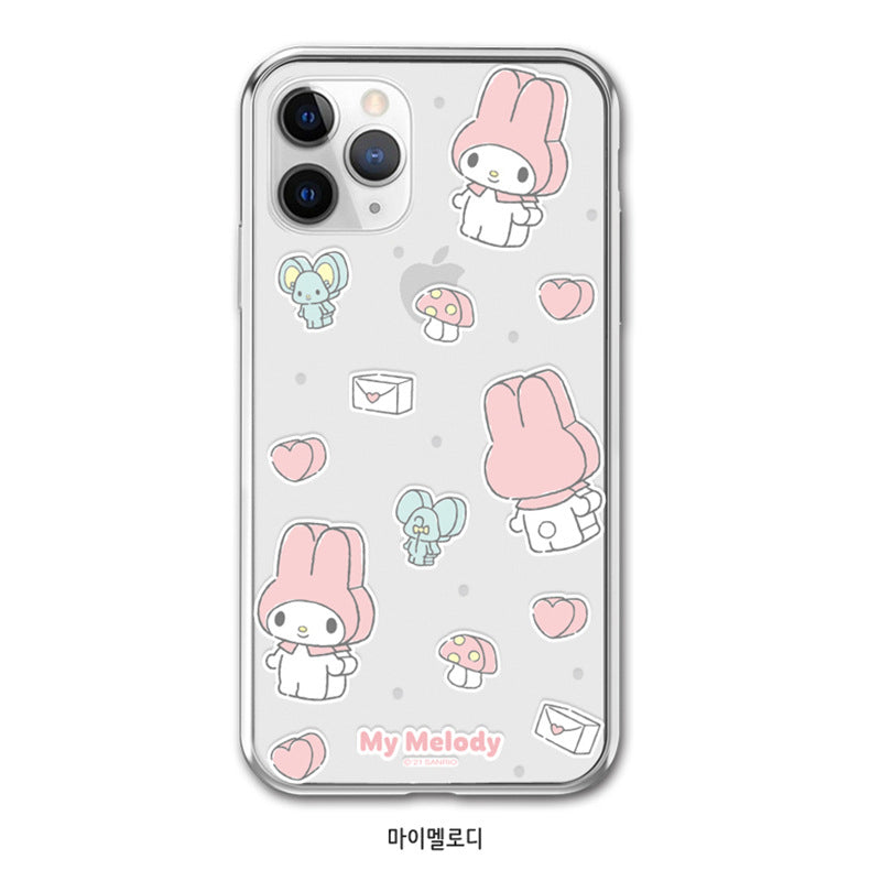 Sanrio Characters Air Cushion Shockproof Soft Back Case Cover