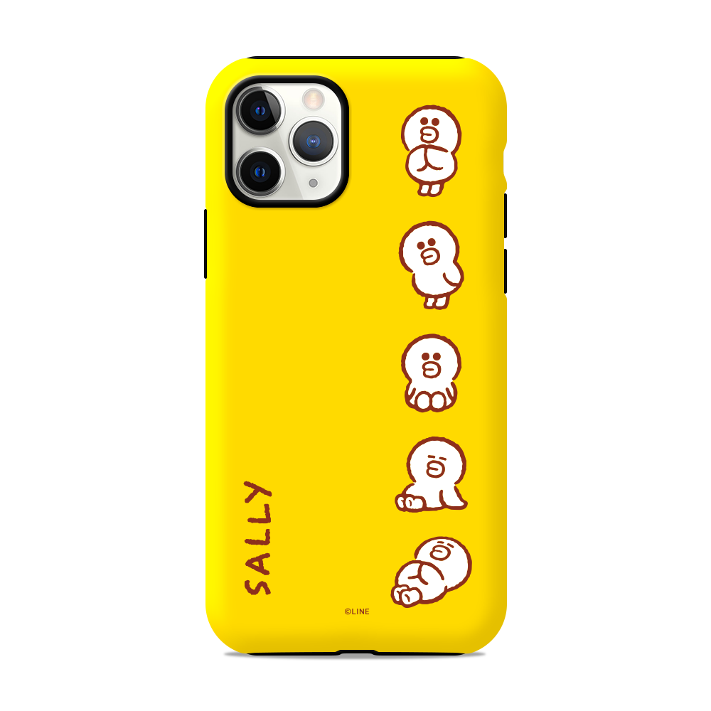 Line Friends Dual Layer TPU+PC Shockproof Guard Up Case Cover