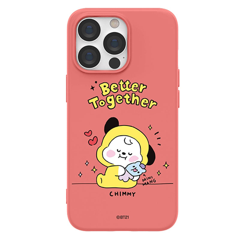 BT21 Liquid Silicone Soft Color Jelly Case Cover