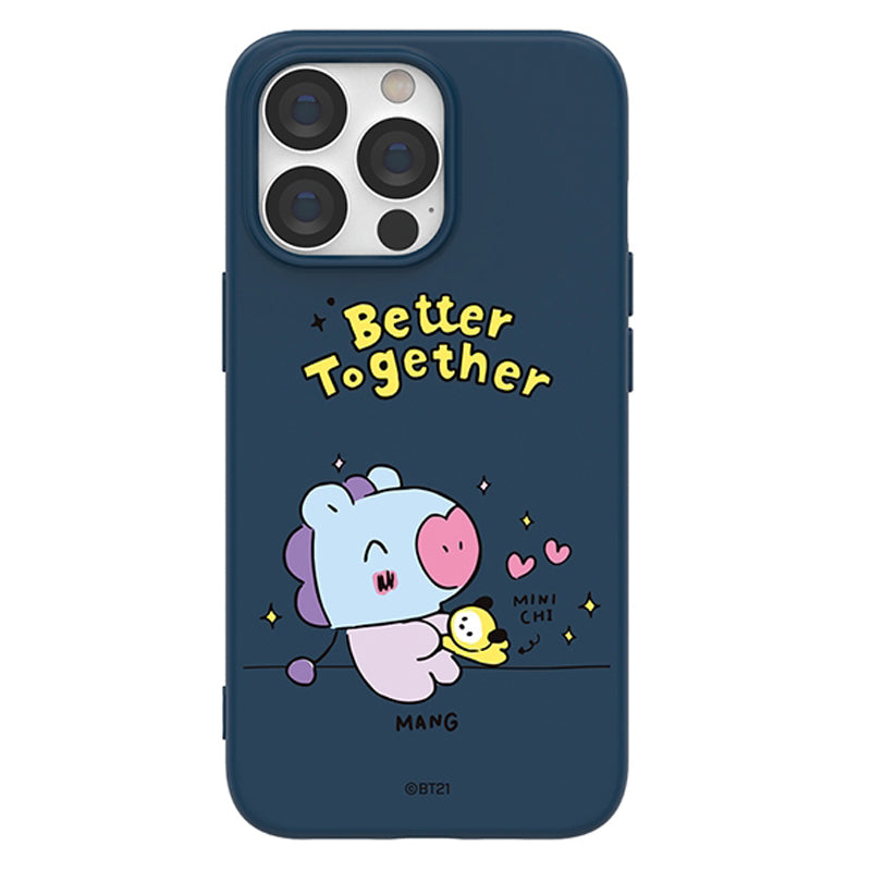 BT21 Liquid Silicone Soft Color Jelly Case Cover