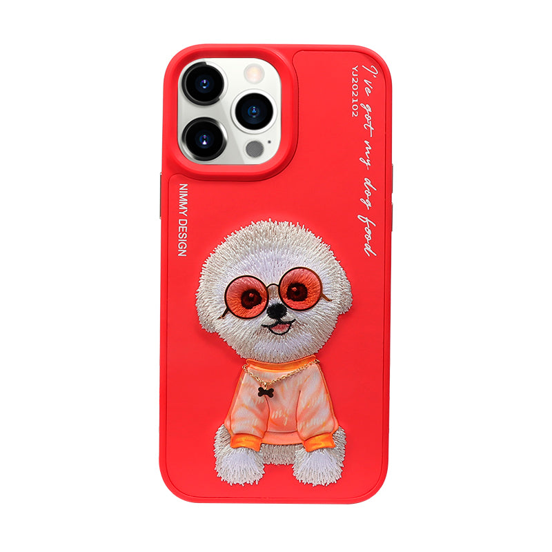 Nimmy Glasses Cool Embroidery Case Cover