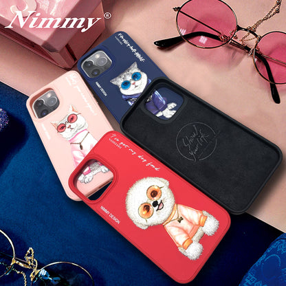 Nimmy Glasses Cool Embroidery Case Cover