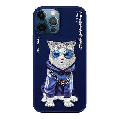 Nimmy Glasses Cool Embroidery Case Cover