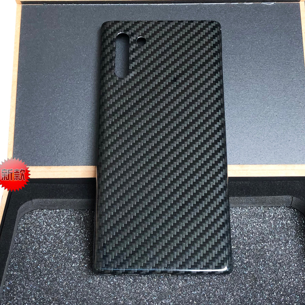 Oatsbasf Luxury Pure Carbon Fiber Case for Samsung Galaxy Note Series Smartphones