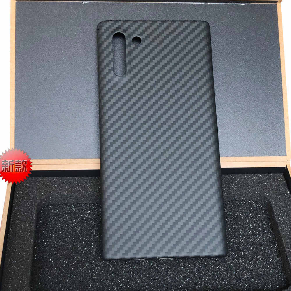 Oatsbasf Luxury Pure Carbon Fiber Case for Samsung Galaxy Note Series Smartphones