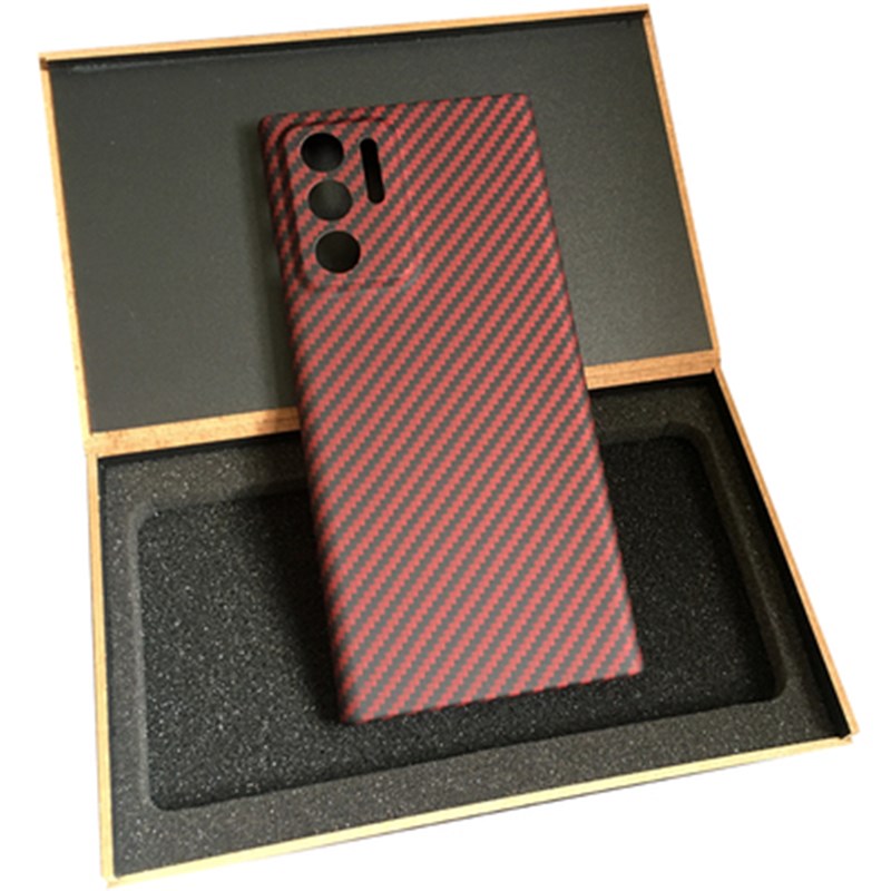 Oatsbasf Luxury Pure Carbon Fiber Case for Samsung Galaxy Note Series Smartphones