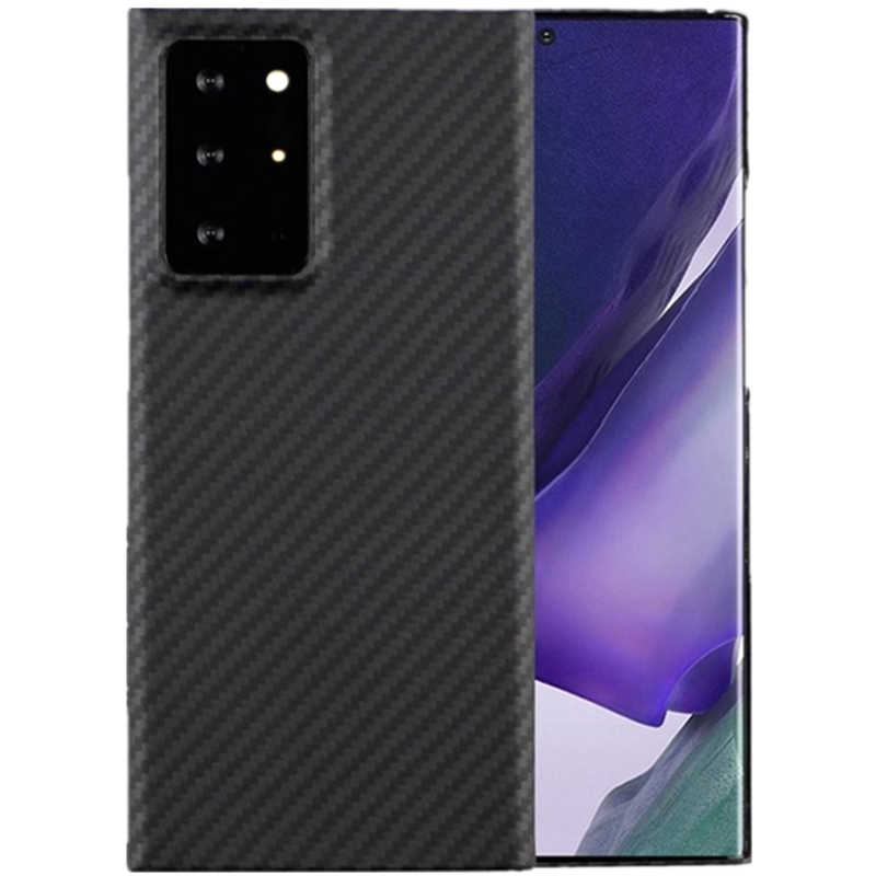 Oatsbasf Luxury Pure Carbon Fiber Case for Samsung Galaxy Note Series Smartphones