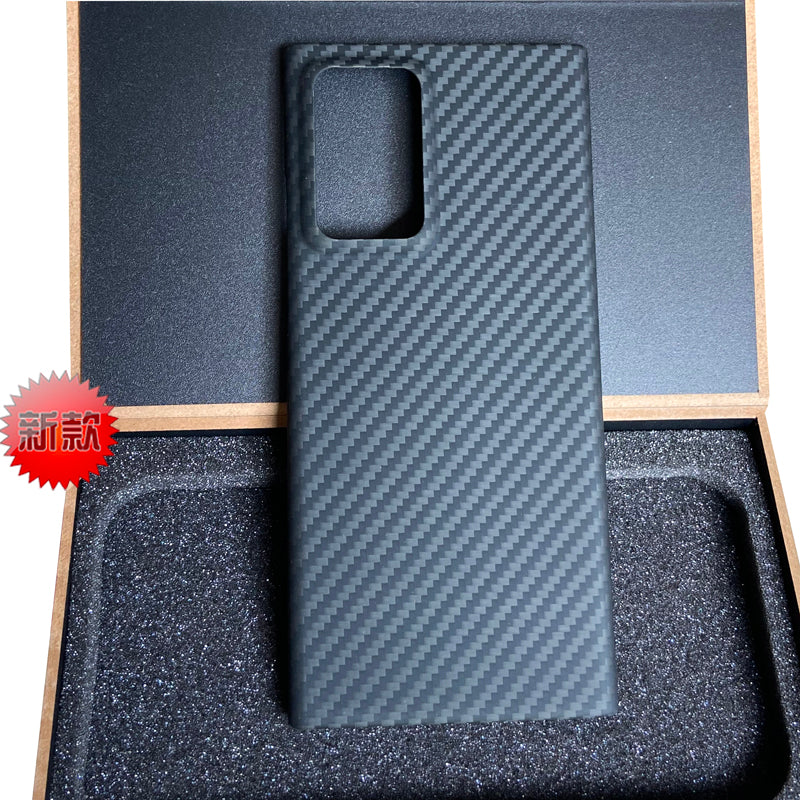 Oatsbasf Luxury Pure Carbon Fiber Case for Samsung Galaxy Note Series Smartphones