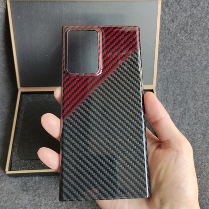 Oatsbasf Luxury Pure Carbon Fiber Case for Samsung Galaxy Note Series Smartphones