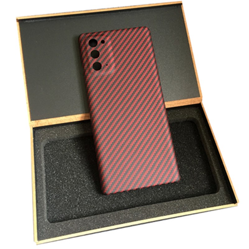 Oatsbasf Luxury Pure Carbon Fiber Case for Samsung Galaxy Note Series Smartphones