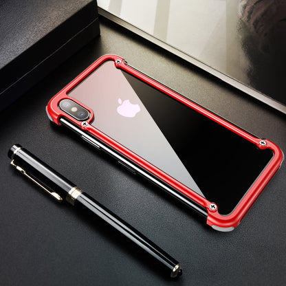 Oatsbasf Air Cushion Shockproof Aluminum Metal Bumper Case Cover