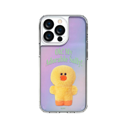 Line Friends Fluffy Oh! My Hologram Mirror Case Cover