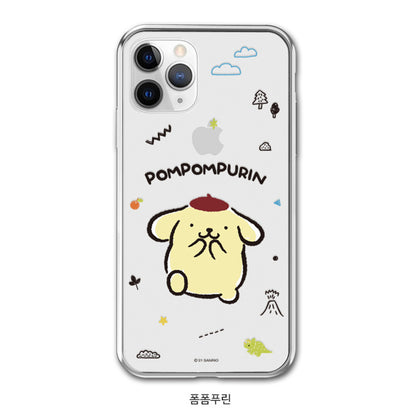 Sanrio Characters Air Cushion Shockproof Soft Back Case Cover