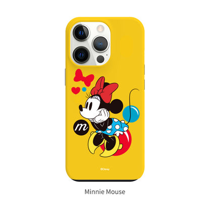 Disney Mickey & Friends Guard Up TPU+PC Shockproof Double Bumper Case Cover