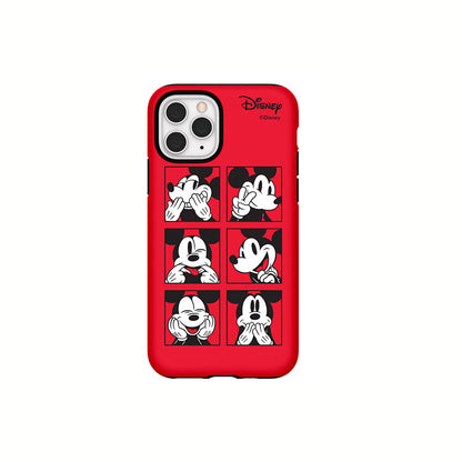 Disney Mickey & Friends Guard Up TPU+PC Shockproof Double Bumper Case Cover