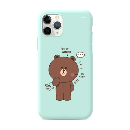 Line Friends Liquid Silicone Soft Color Jelly Case Cover