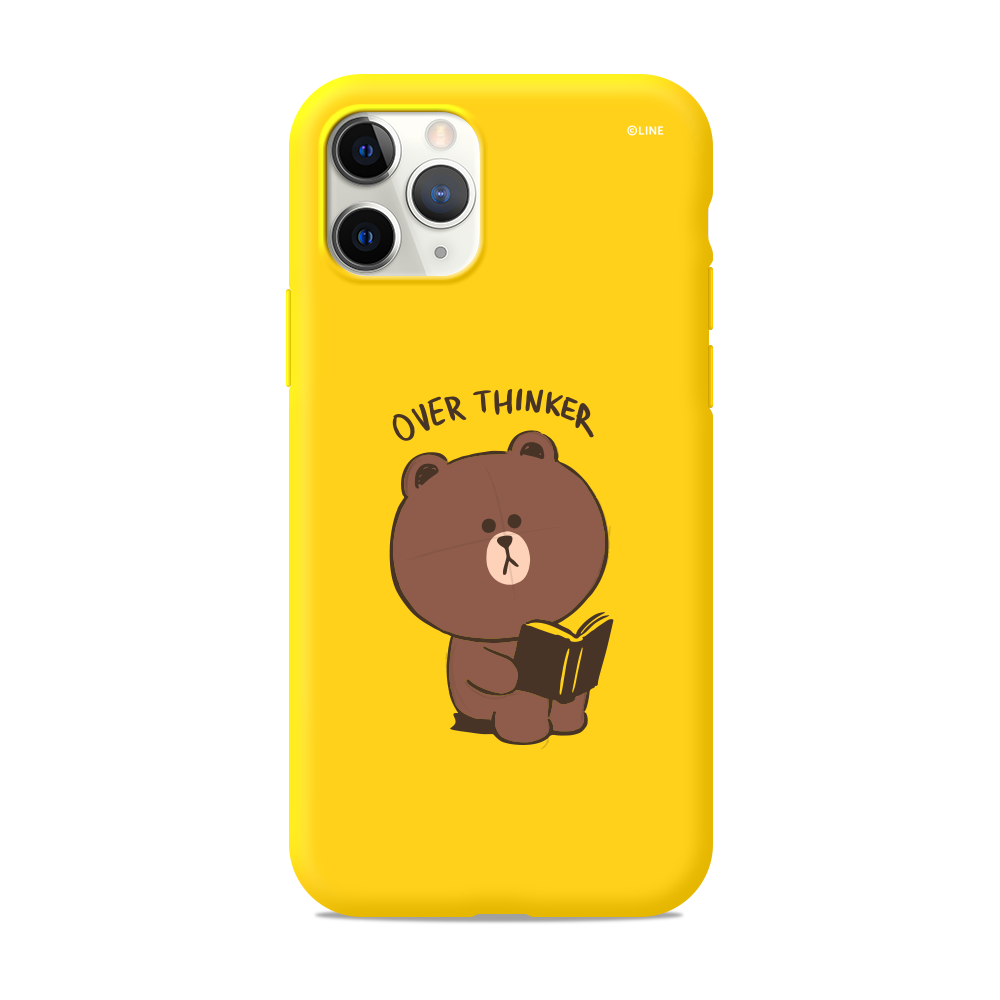 Line Friends Liquid Silicone Soft Color Jelly Case Cover