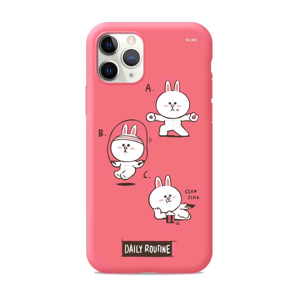 Line Friends Liquid Silicone Soft Color Jelly Case Cover