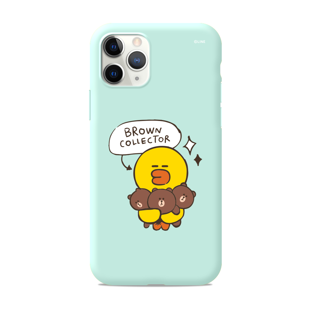 Line Friends Liquid Silicone Soft Color Jelly Case Cover