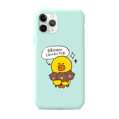 Line Friends Liquid Silicone Soft Color Jelly Case Cover