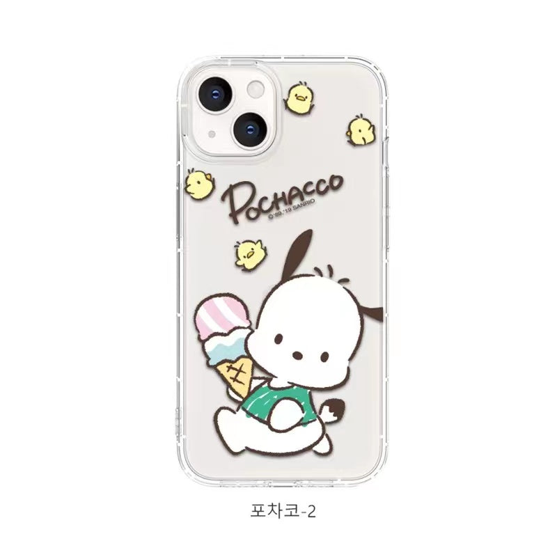 Sanrio Characters Air Cushion Shockproof Soft Back Cover Case