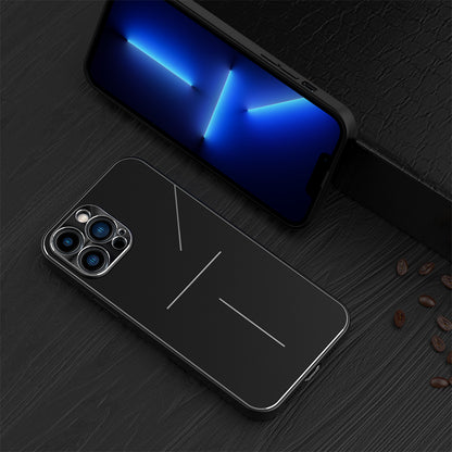 R-Just Neon Light Shockproof TPU+Metal Case Cover with Lens Protector