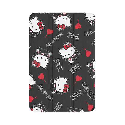 UKA Hello Kitty Auto Sleep Folio Stand Leather Case Cover for Apple iPad (2018) & iPad (2017)