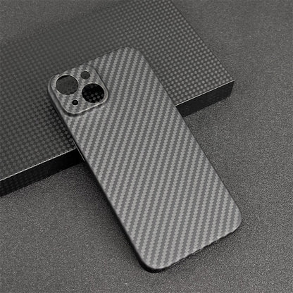 Oatsbasf Luxury Pure Carbon Fiber Case for Apple iPhone 14 Plus / iPhone 14