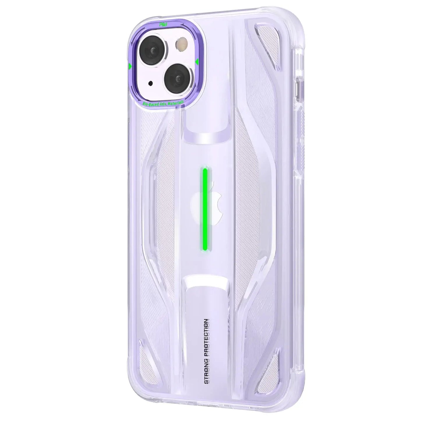 PQY Supercar Military Grade Shockproof Luminous Case Cover