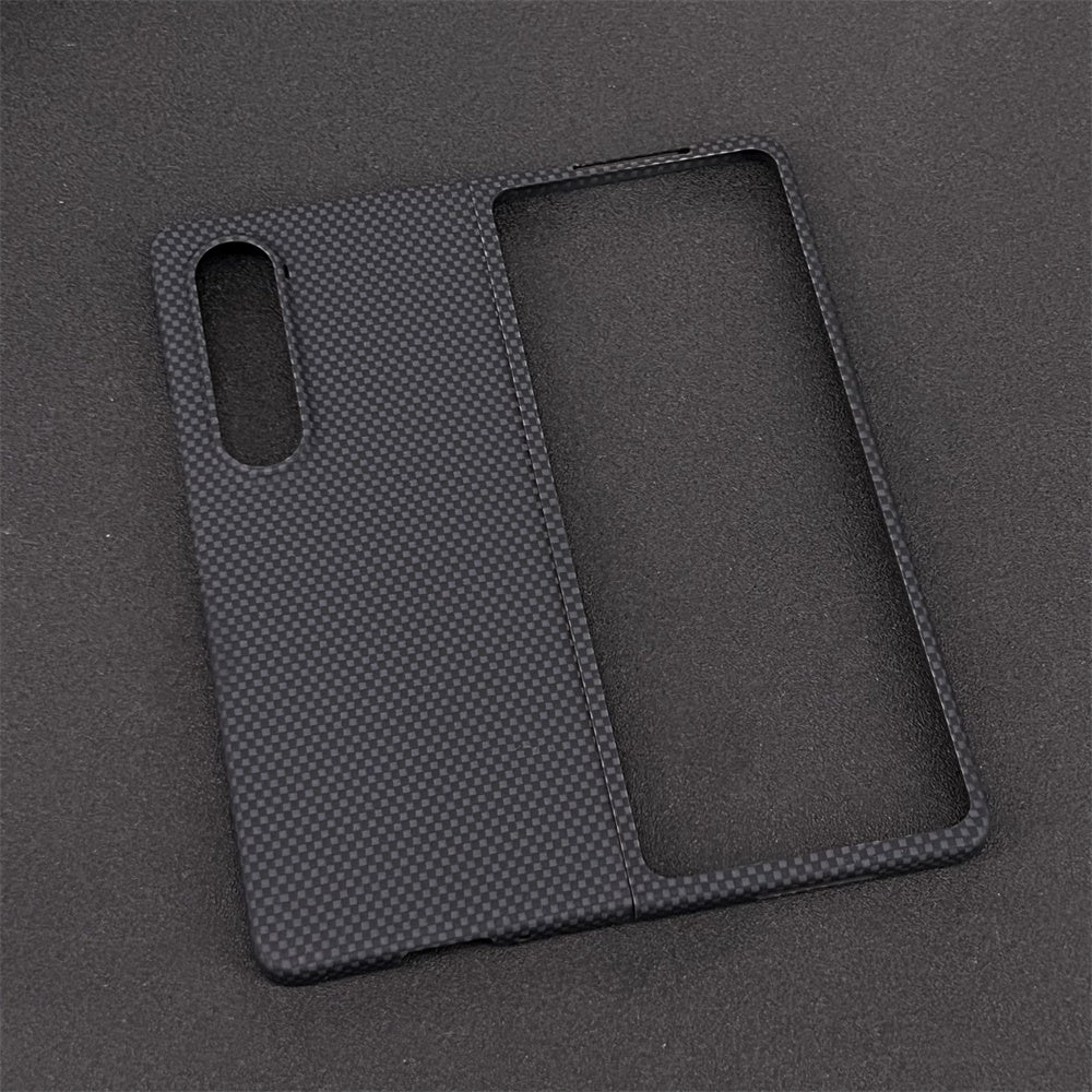 Oatsbasf Luxury Pure Carbon Fiber Case for Samsung Foldable Smartphones