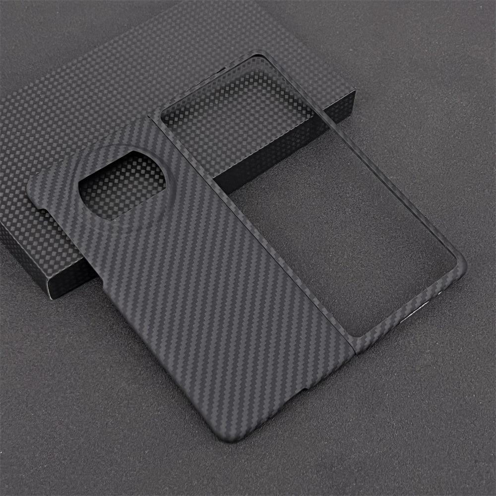 Oatsbasf Luxury Pure Carbon Fiber Case for Huawei Mate X3 / X2 / Xs 2 / Xs