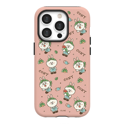 Line Friends Garden Dual Layer TPU+PC Shockproof Guard Up Combo Case Cover