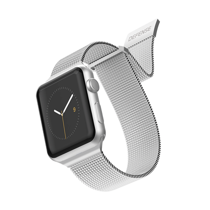 X-Doria Mesh Band Metal Loop Stainless Steel WatchBand for Apple Watch