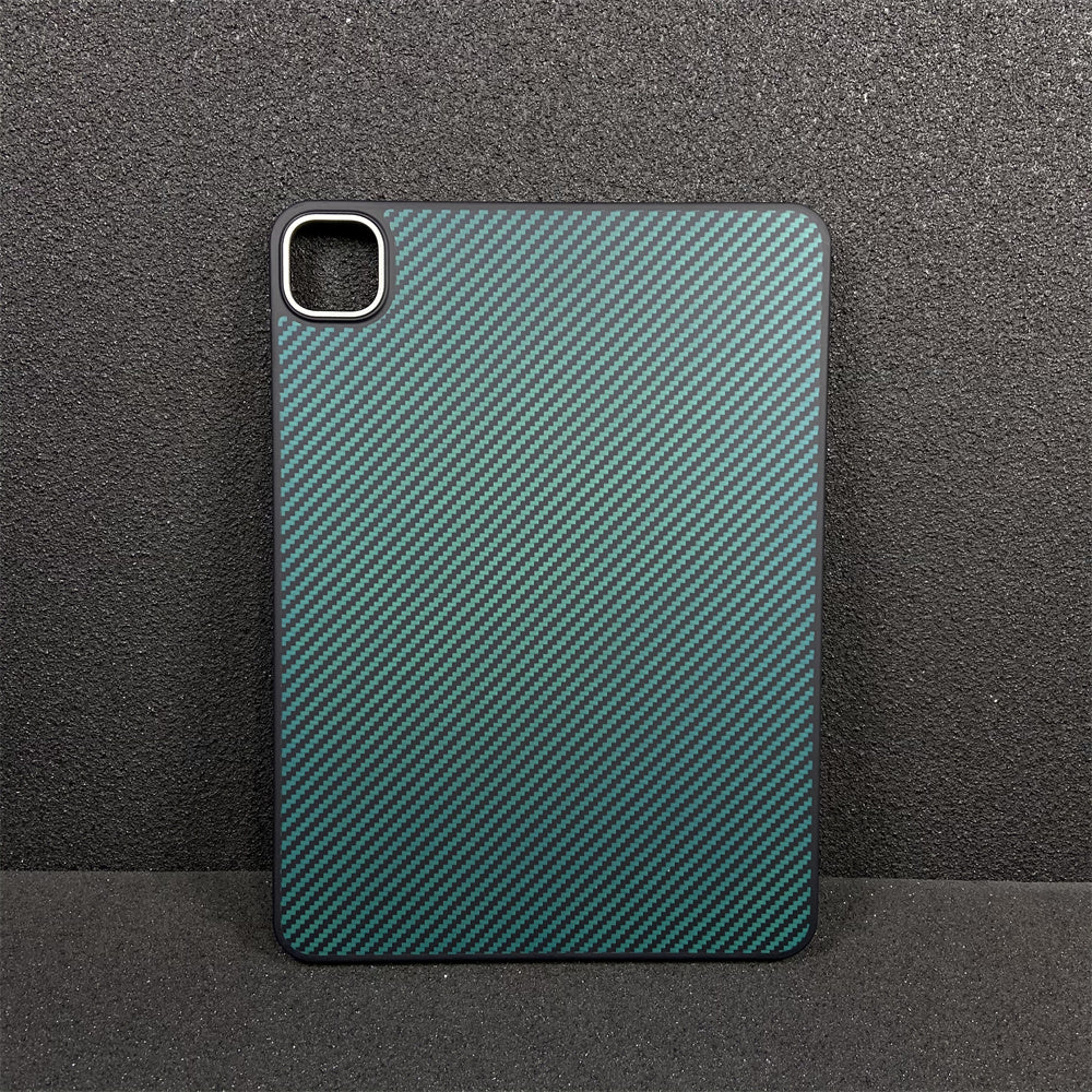 Oatsbasf Military-Grade Drop Protection Hybrid Carbon Fiber Case for Apple iPad