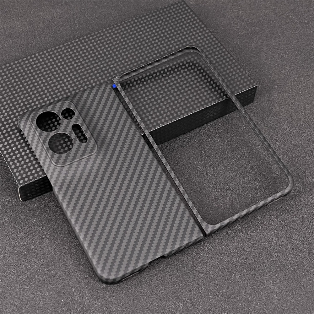 Oatsbasf Luxury Pure Carbon Fiber Case for OPPO Foldable Smartphones