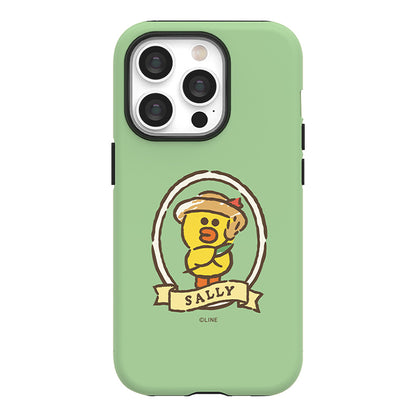 Line Friends Garden Dual Layer TPU+PC Shockproof Guard Up Combo Case Cover