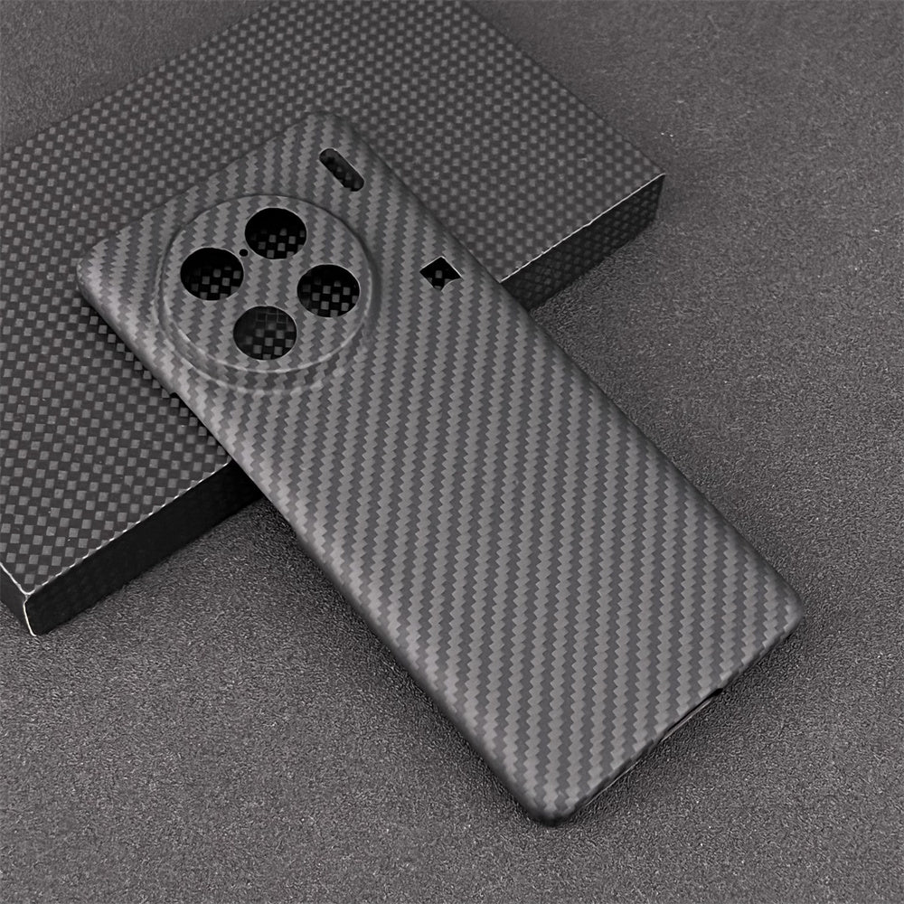 Oatsbasf Luxury Pure Carbon Fiber Case for vivo X90 Series Smartphones