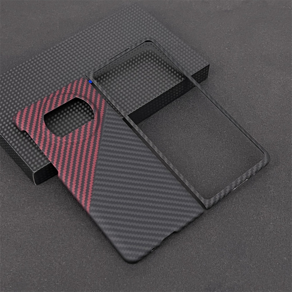 Oatsbasf Luxury Pure Carbon Fiber Case for Huawei Mate X3 / X2 / Xs 2 / Xs