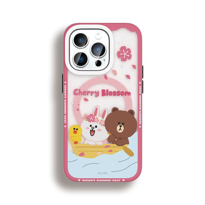 Line Friends Brown MagSafe Anti-Scratch Back Shockproof Cover Case