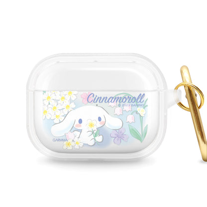 GARMMA Sanrio Characters Apple AirPods Pro 2/1 & AirPods 3/2/1 Charging Case Cover with Carabiner Clip