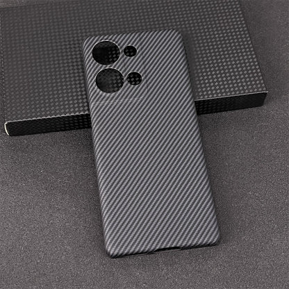 Oatsbasf Luxury Pure Carbon Fiber Case for OPPO Reno9 Series Smartphones