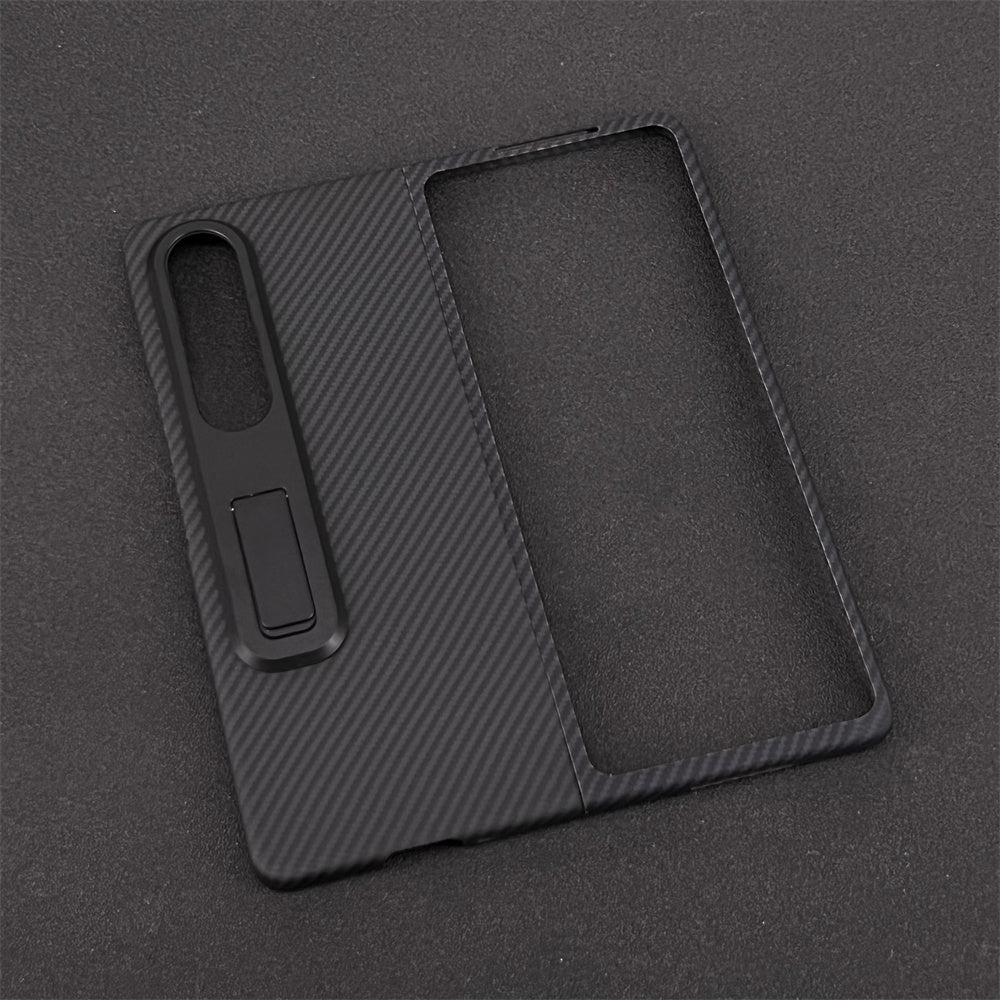 Oatsbasf Luxury Pure Carbon Fiber Case for Samsung Foldable Smartphones